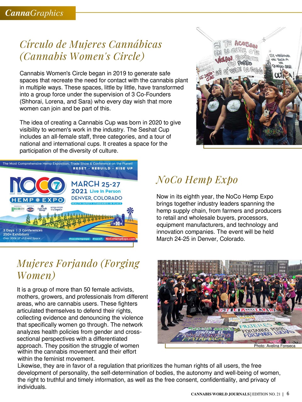 Cannabis World Journals Preview Pages
