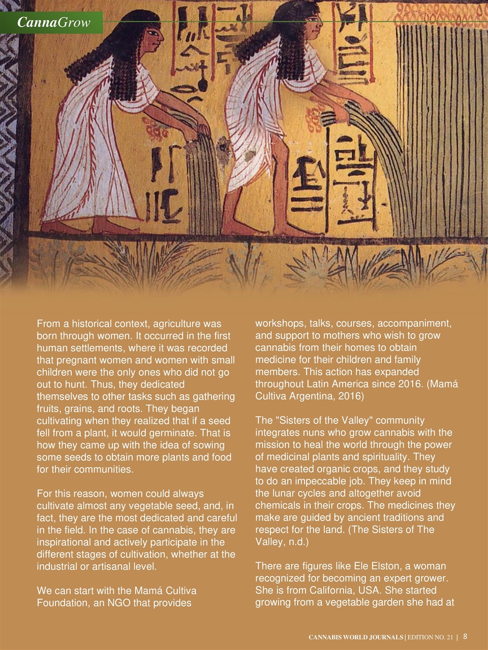 Cannabis World Journals Preview Pages