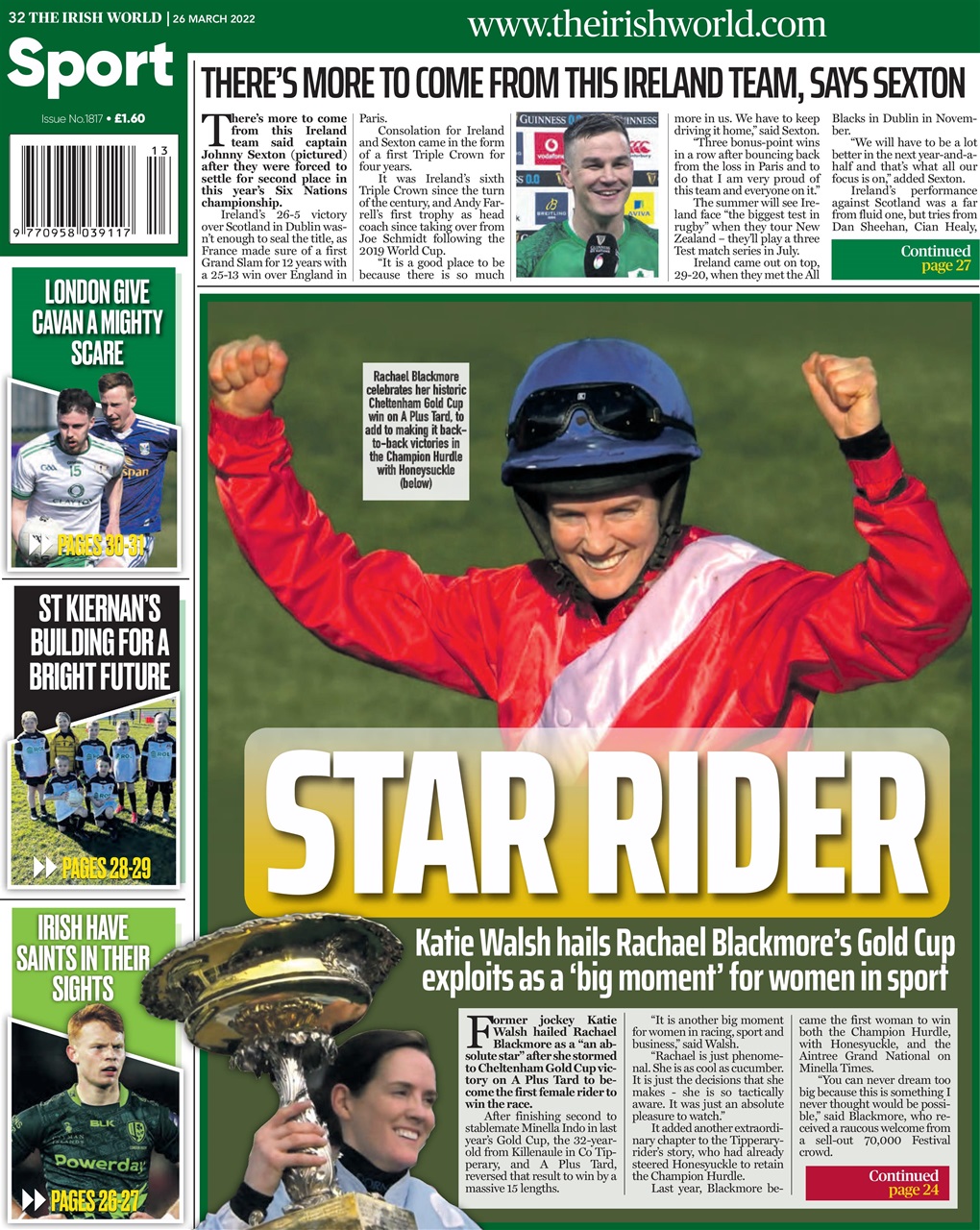 Irish World Preview Pages