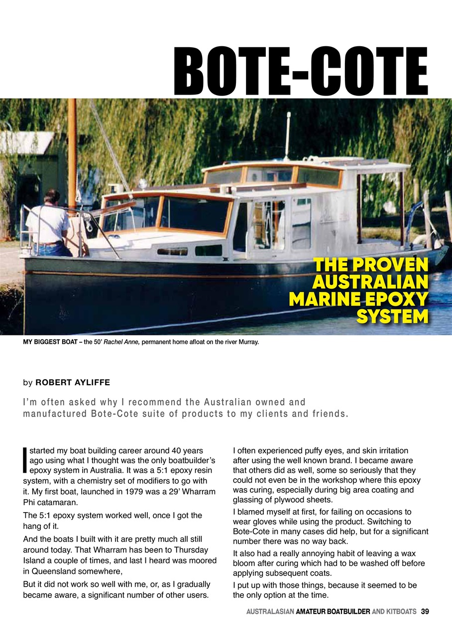Australian Amateur Boat Builder Preview Pages