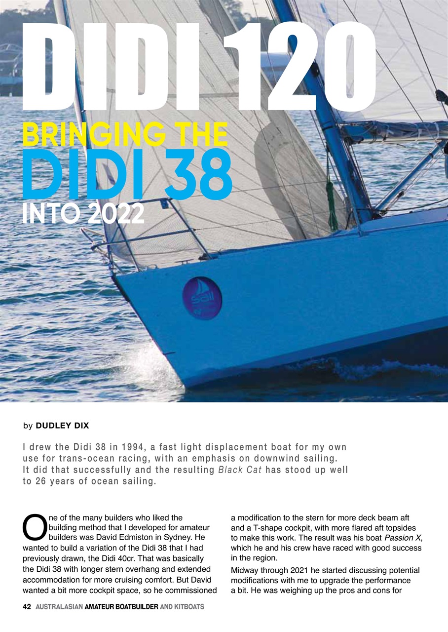 Australian Amateur Boat Builder Preview Pages