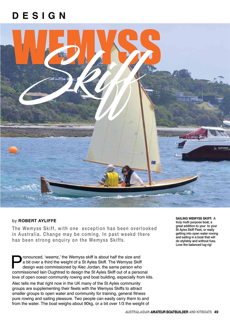 Australian Amateur Boat Builder Preview Pages