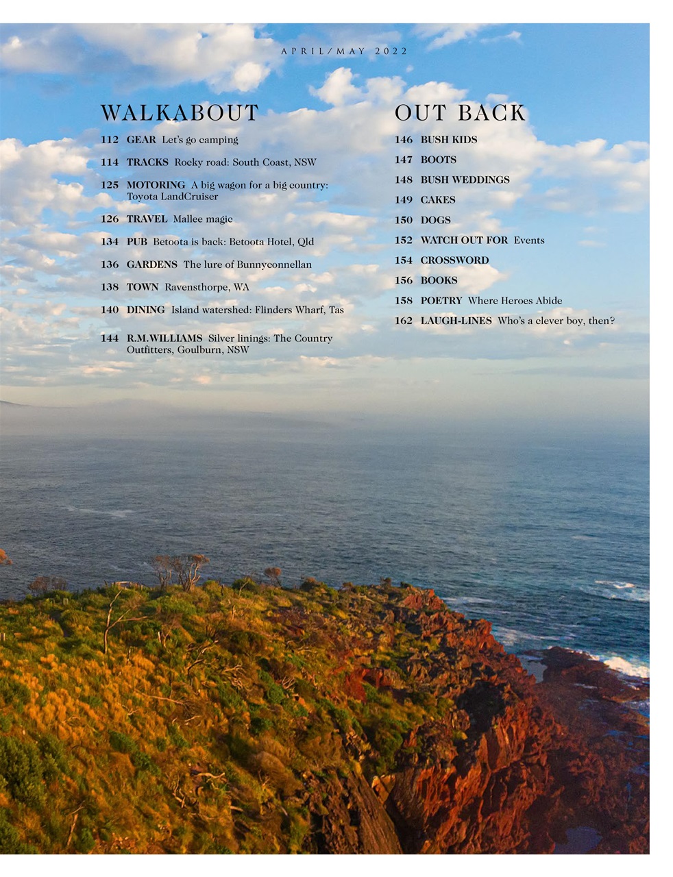 OUTBACK Magazine Preview Pages