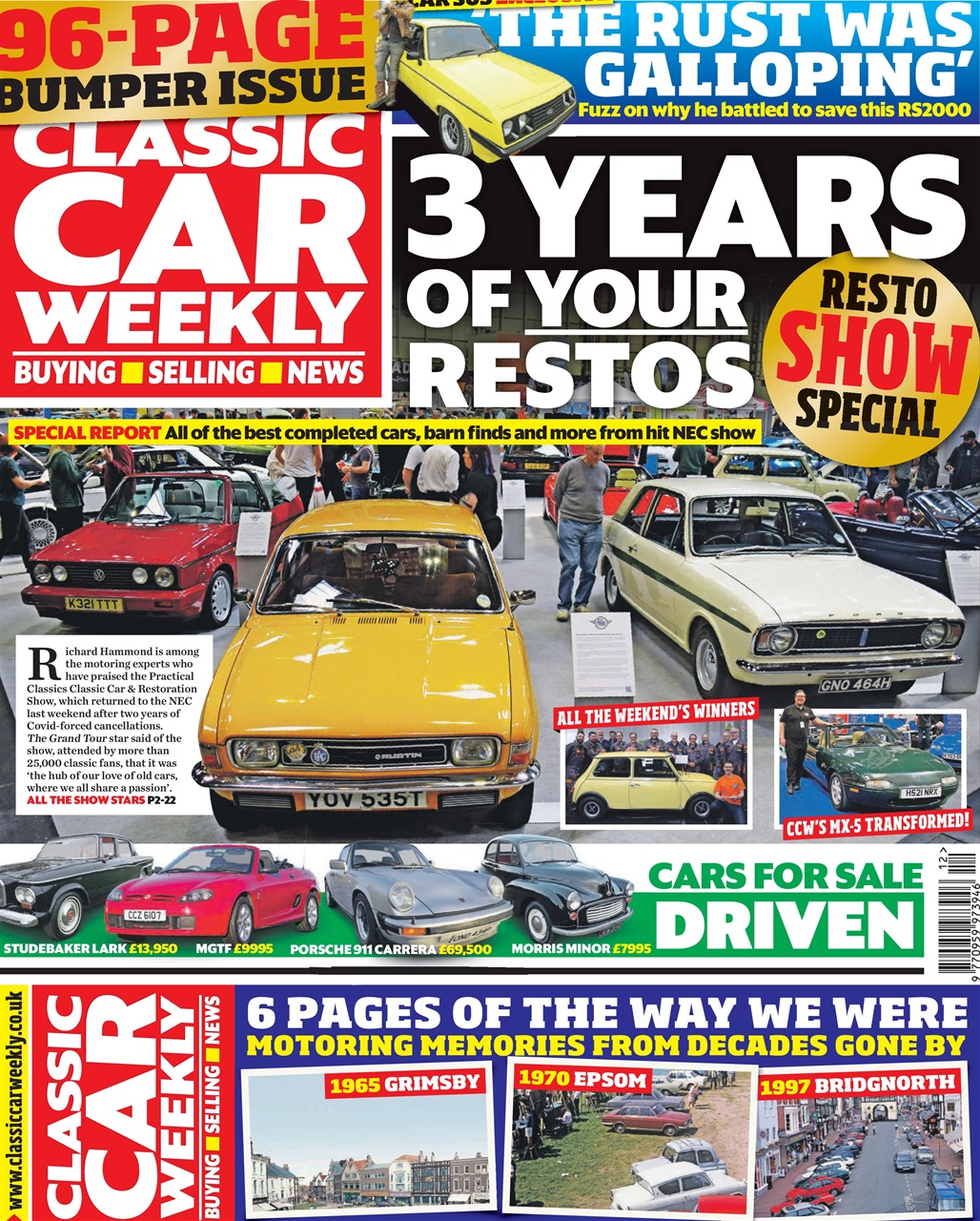 Classic Car Weekly Preview Pages