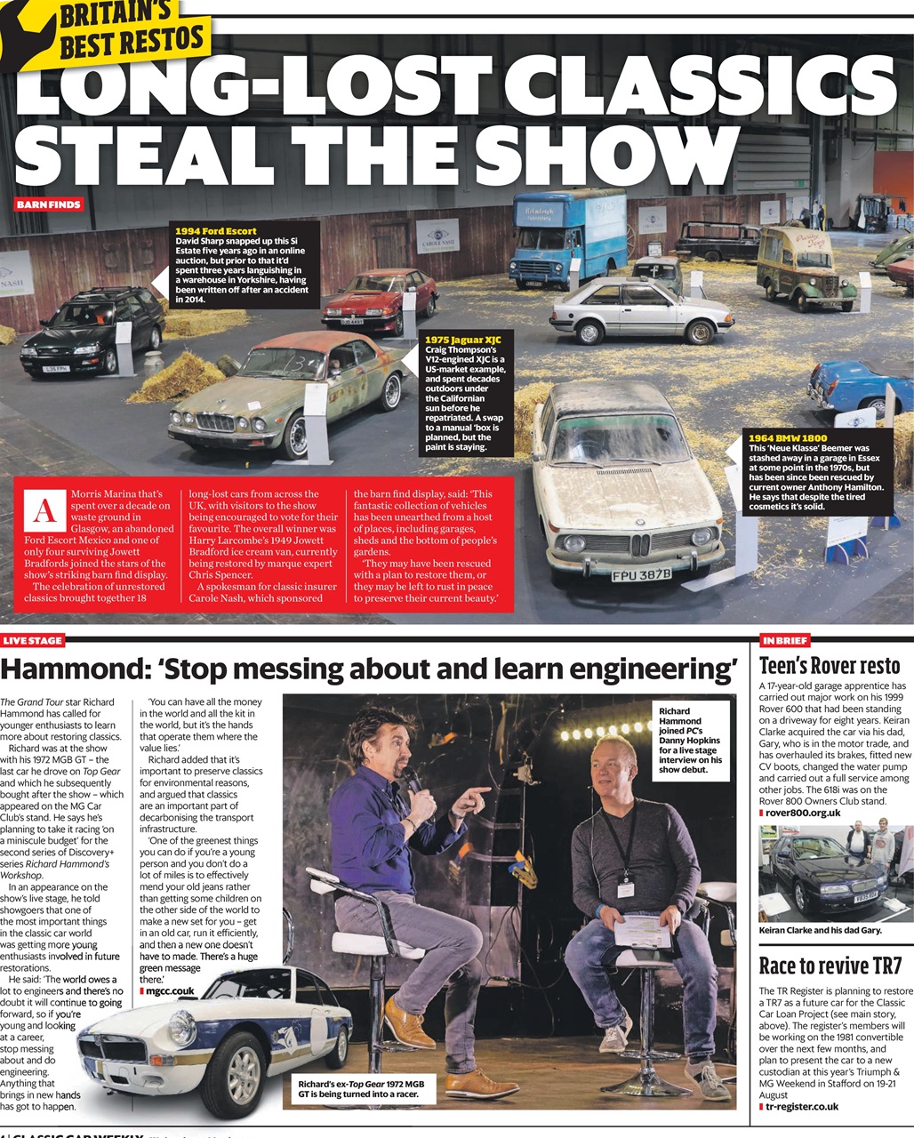 Classic Car Weekly Preview Pages