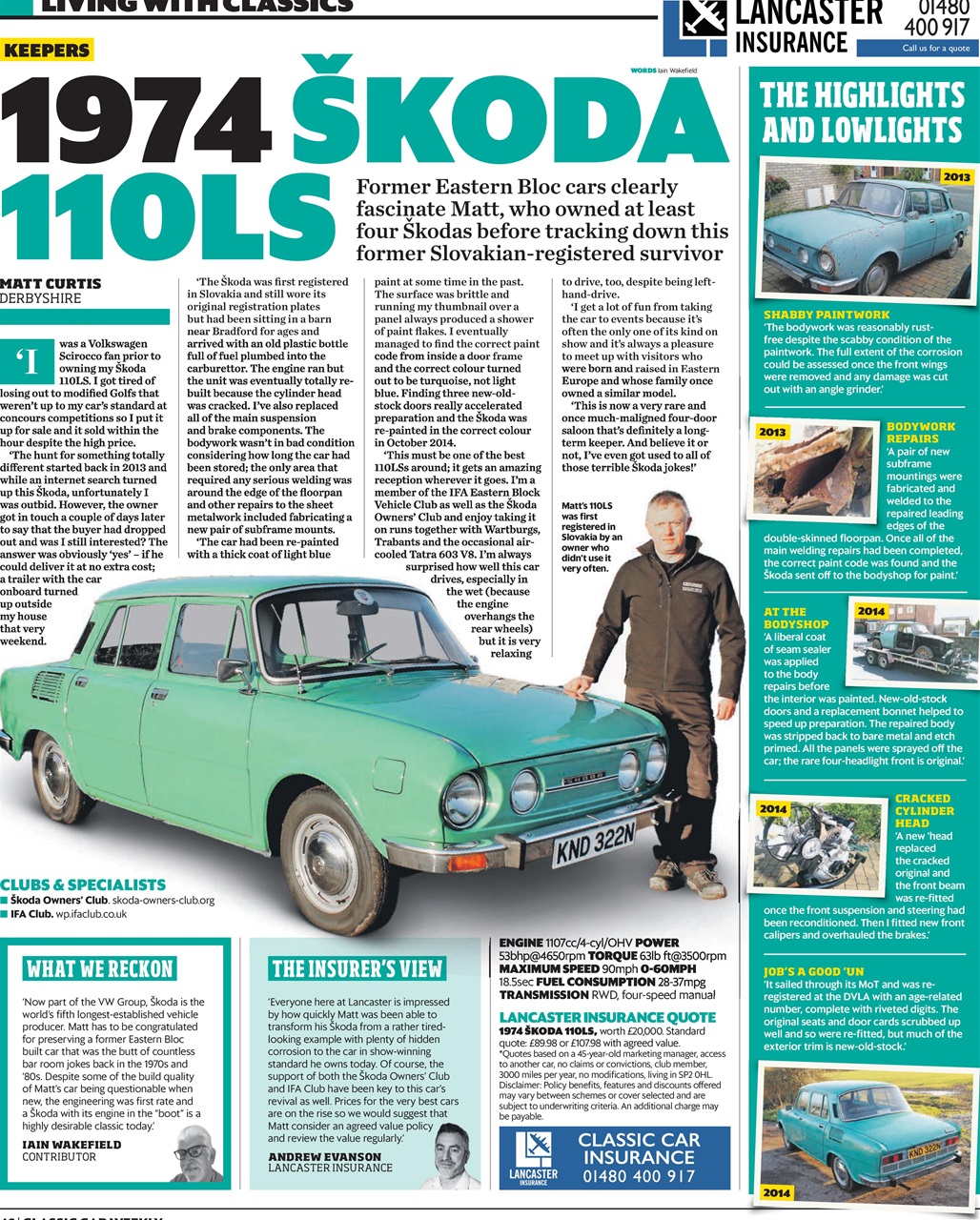 Classic Car Weekly Preview Pages