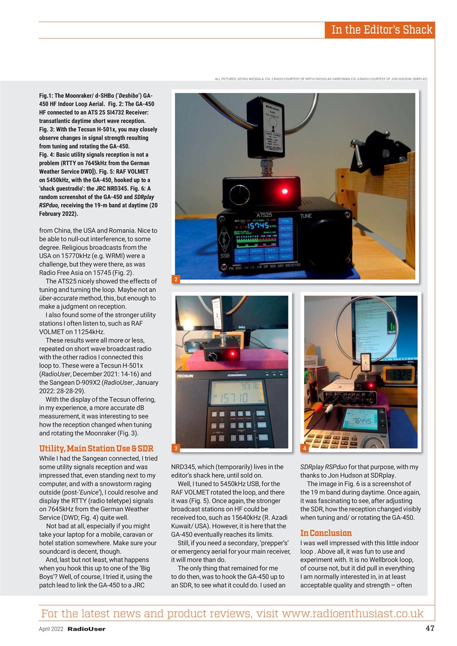 Radio User Preview Pages