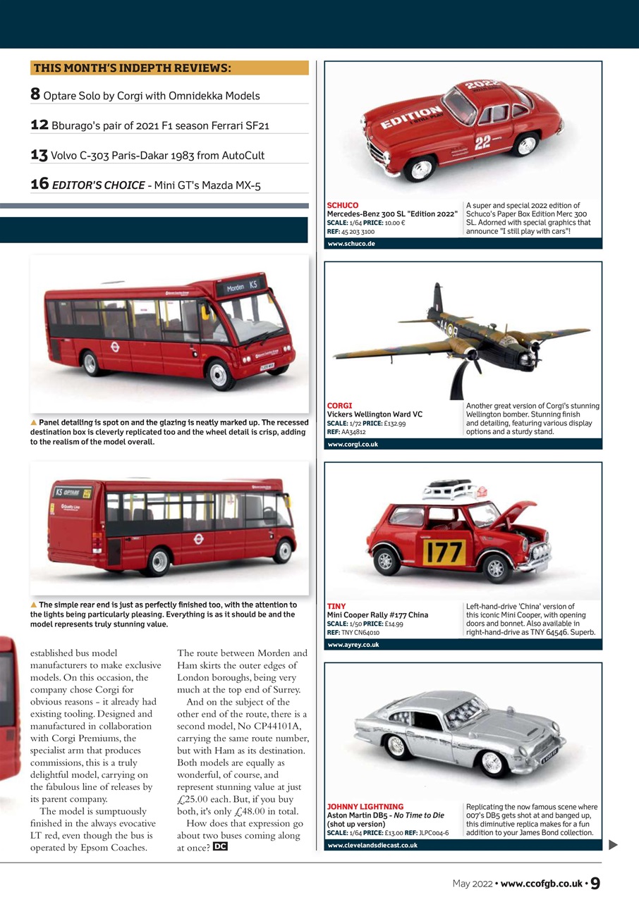 Diecast Collector Preview Pages