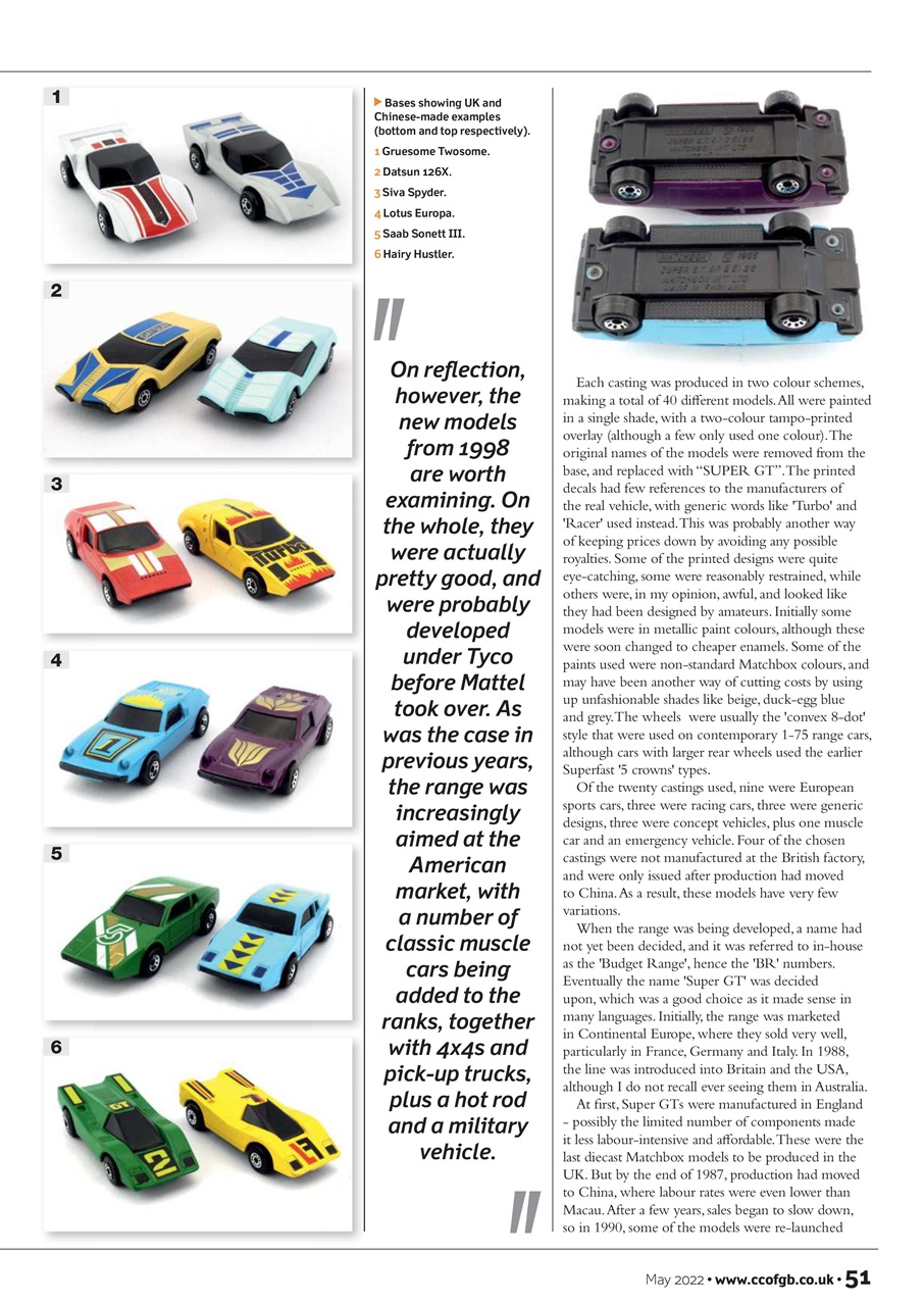 Diecast Collector Preview Pages
