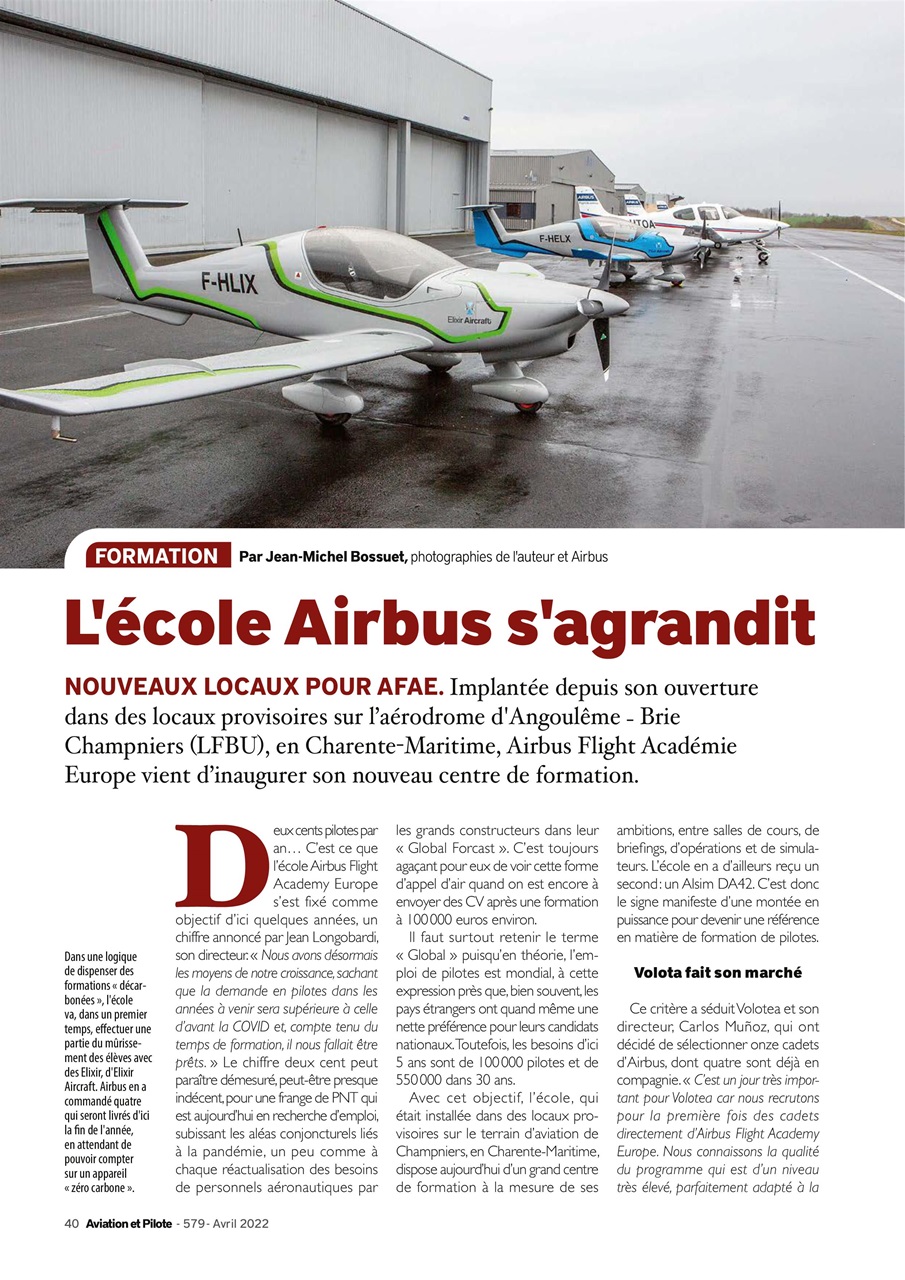 Aviation et Pilote Preview Pages