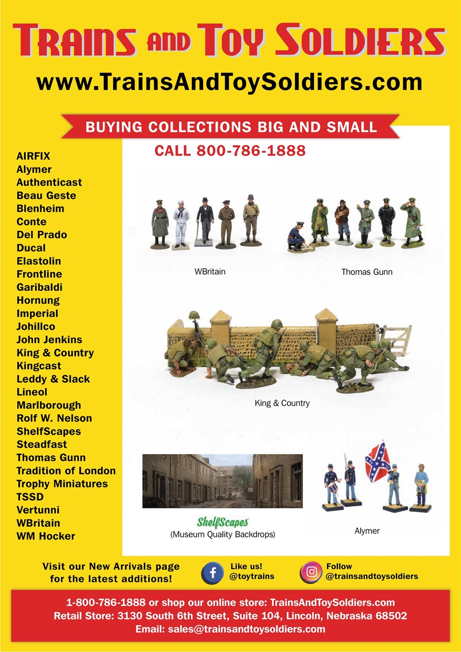 Toy Soldier Collector and Historical Figures Preview Pages
