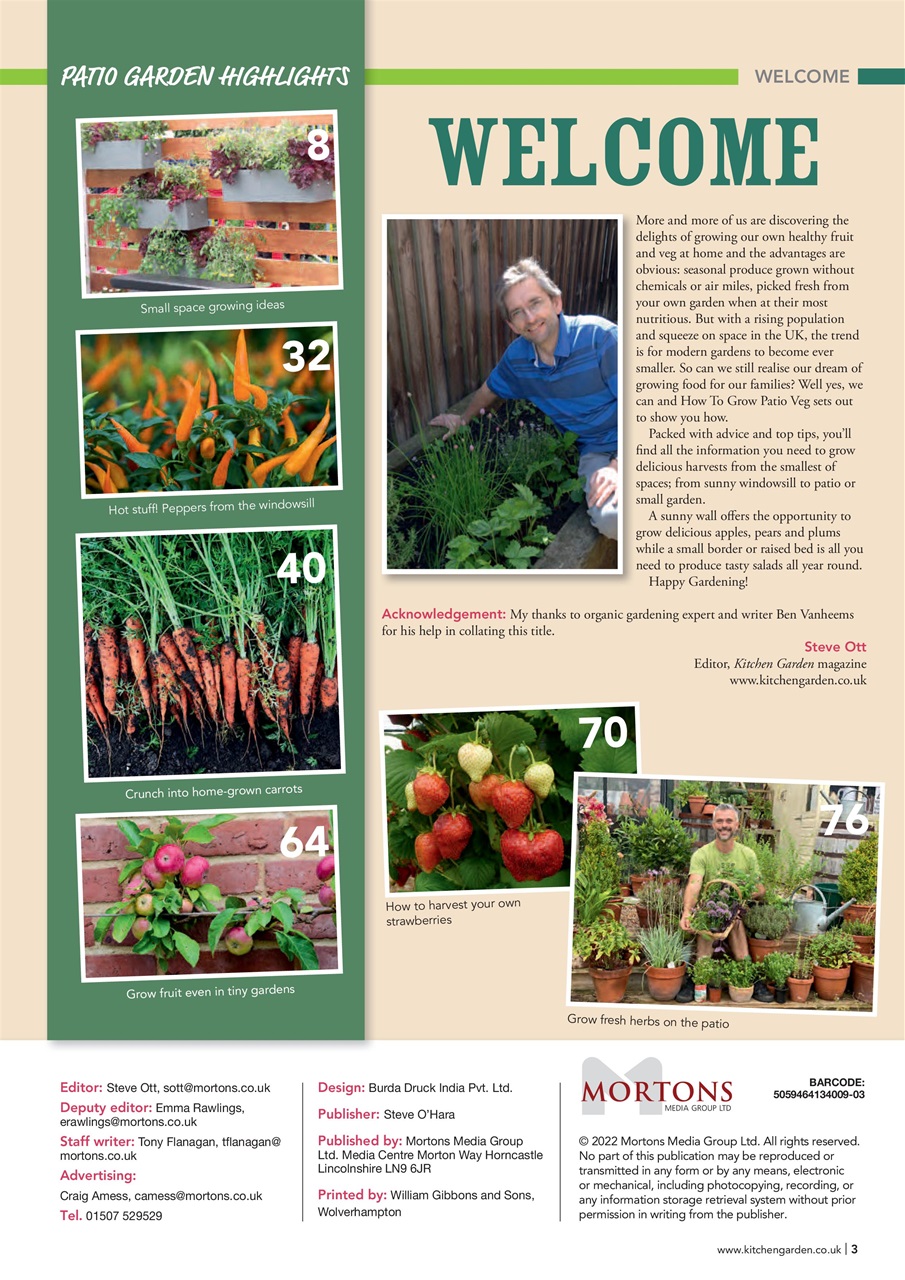 Kitchen Garden Magazine Preview Pages