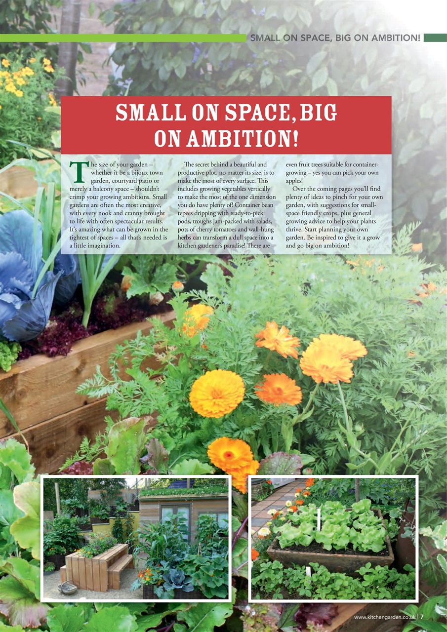 Kitchen Garden Magazine Preview Pages