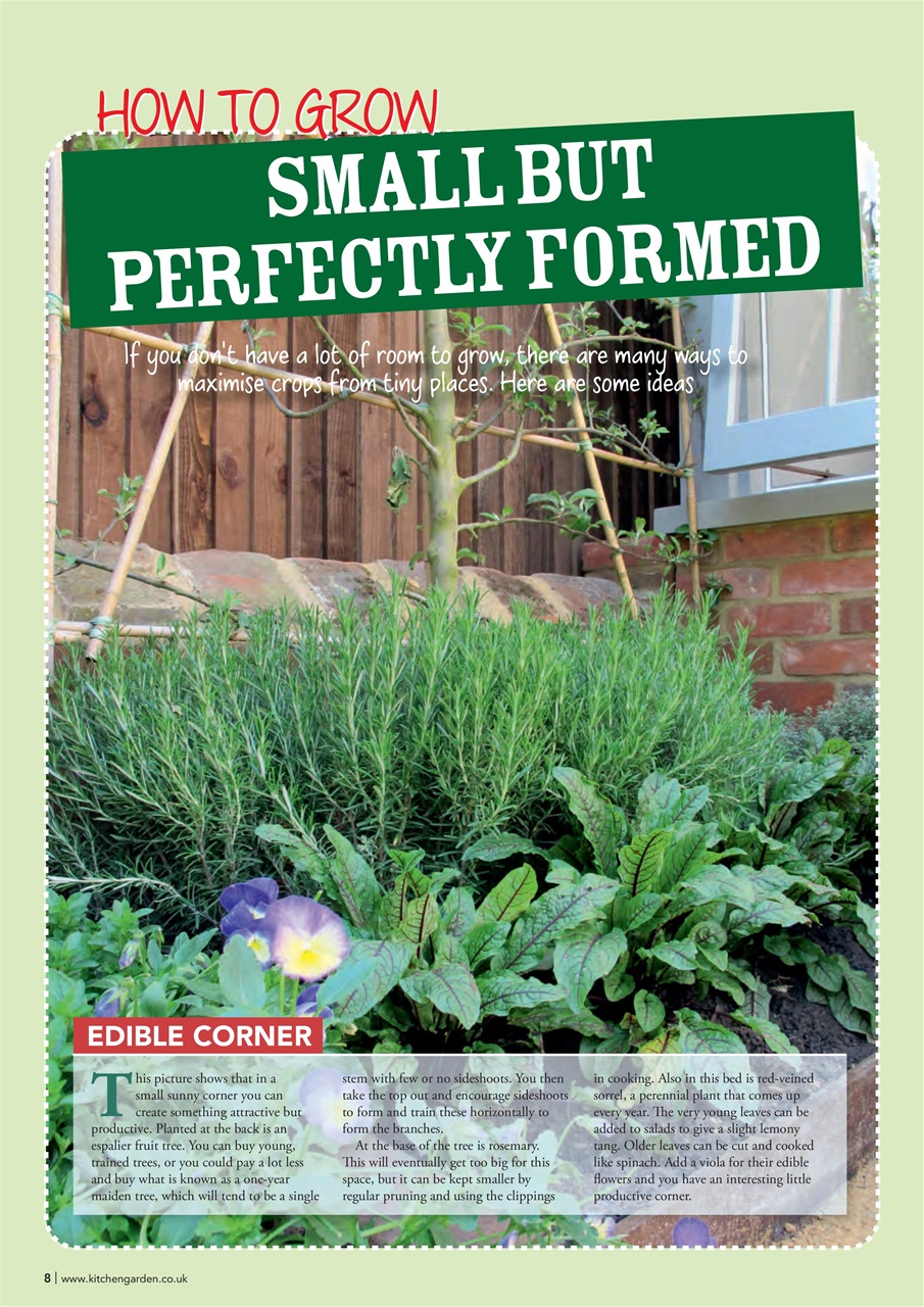 Kitchen Garden Magazine Preview Pages