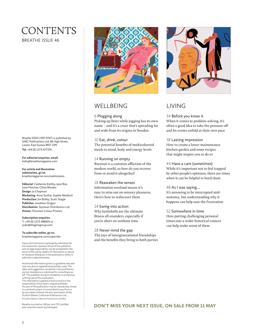 Breathe Preview Pages