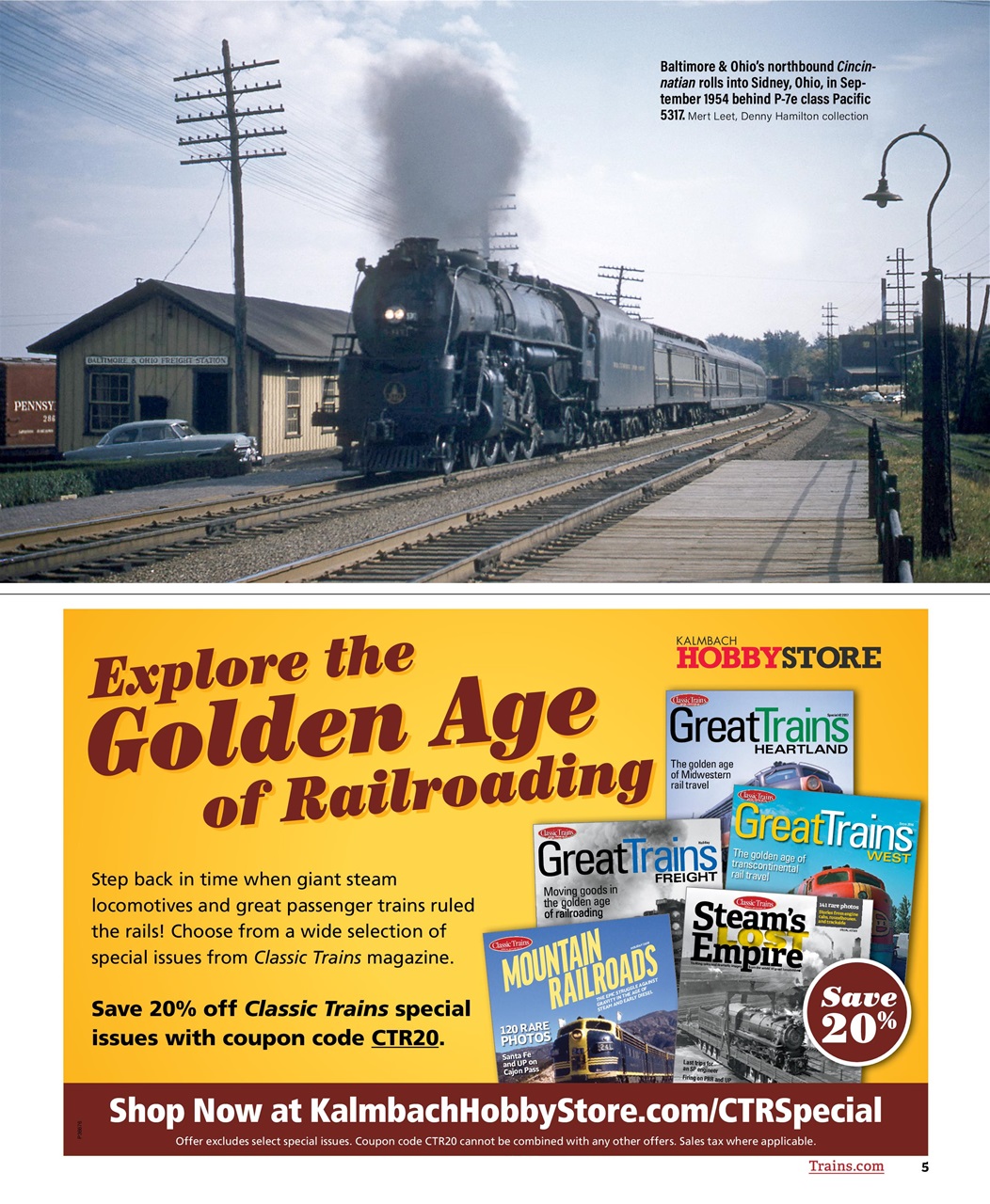 Classic Trains Preview Pages
