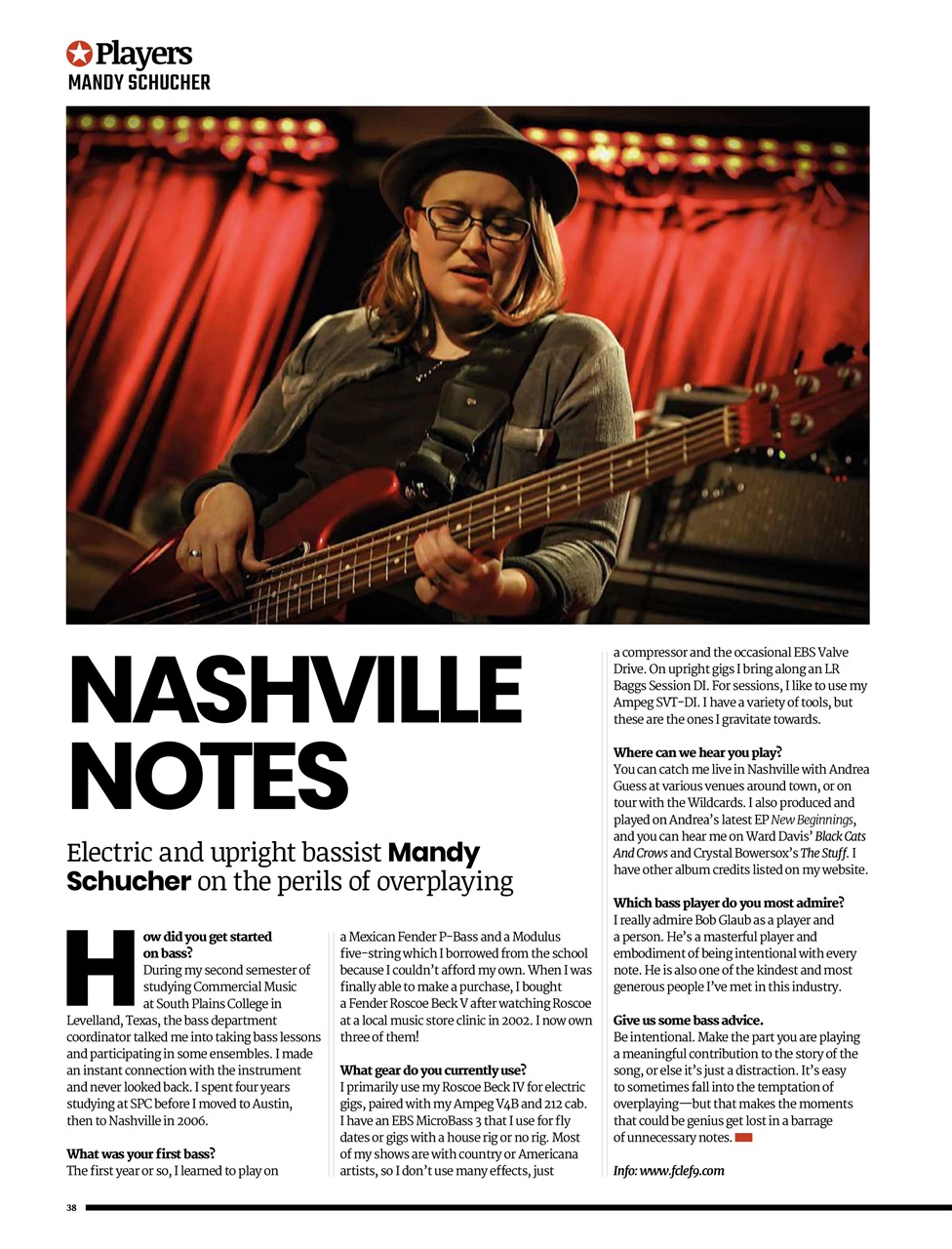 Bass Player US Preview Pages