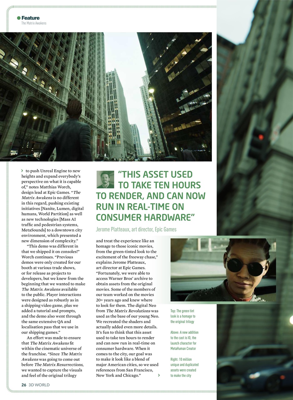 3D World Preview Pages