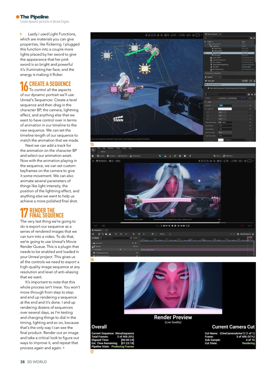 3D World Preview Pages