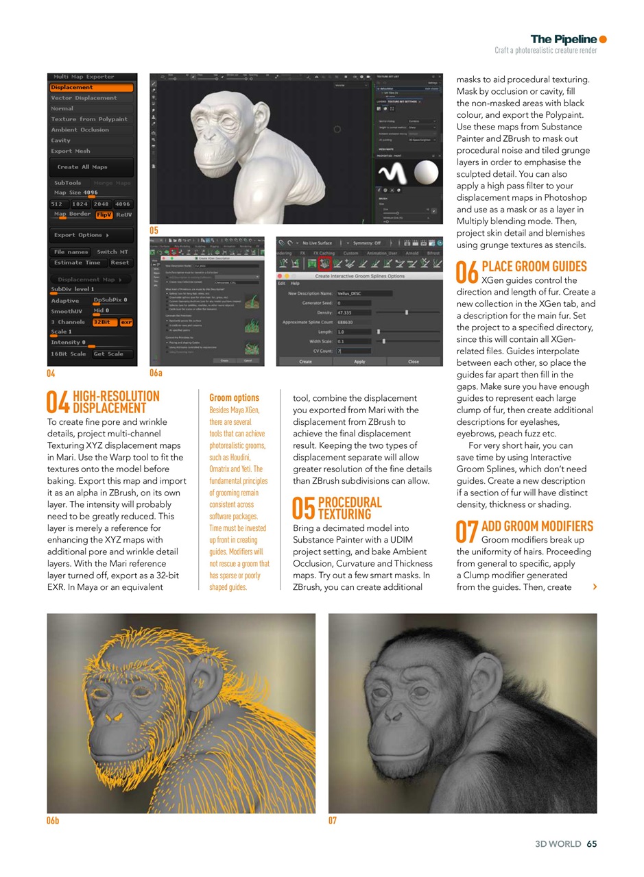 3D World Preview Pages