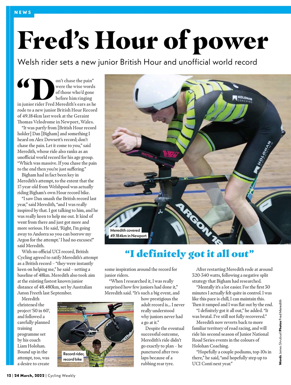 Cycling Weekly Preview Pages