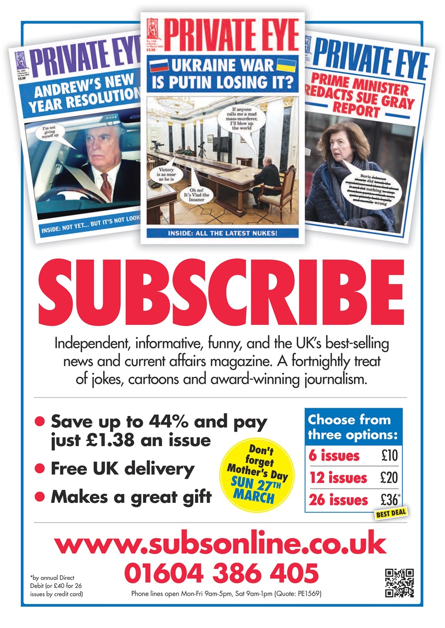 Private Eye Preview Pages