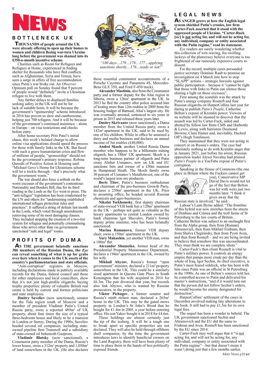 Private Eye Preview Pages