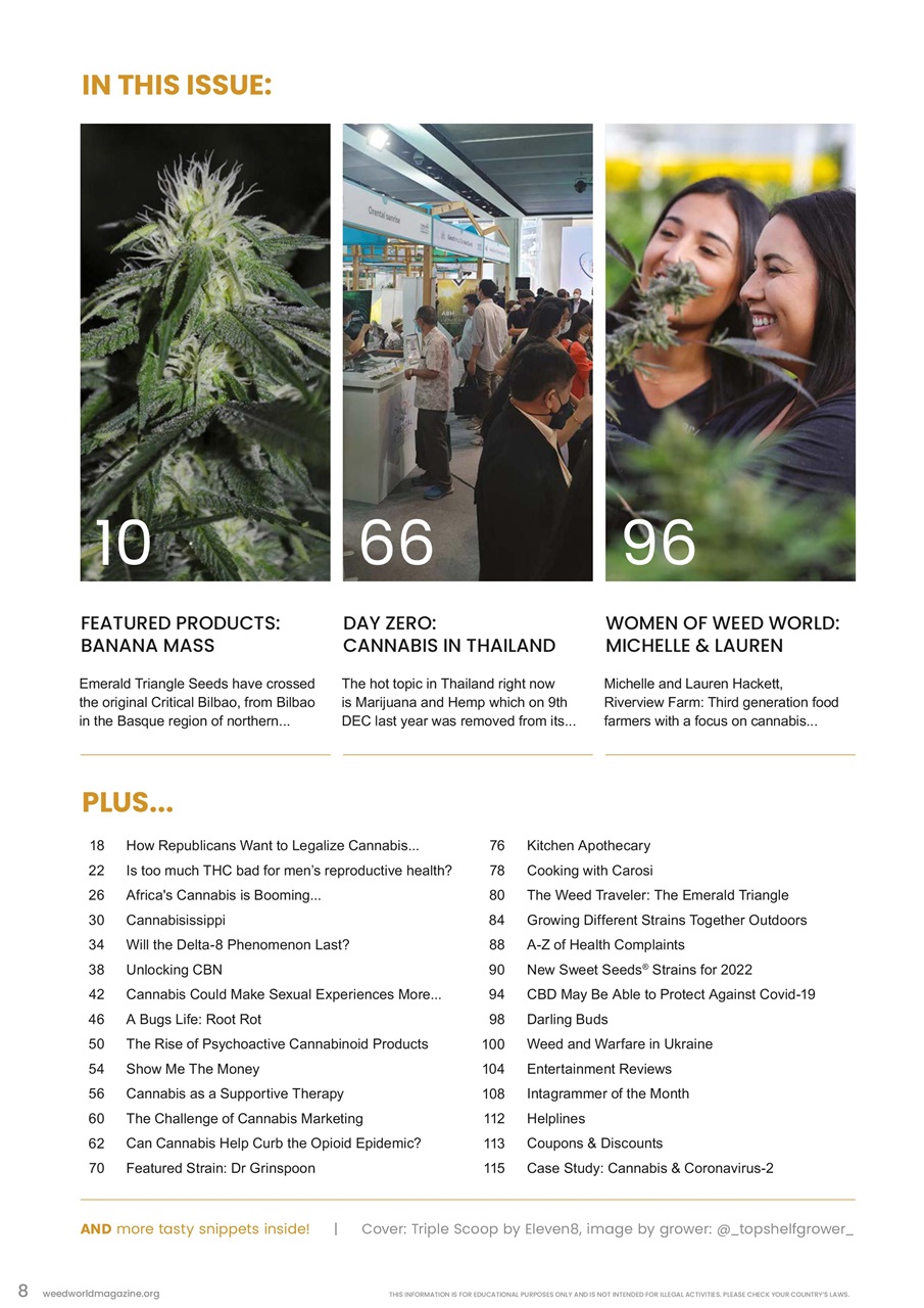 Weed World Preview Pages