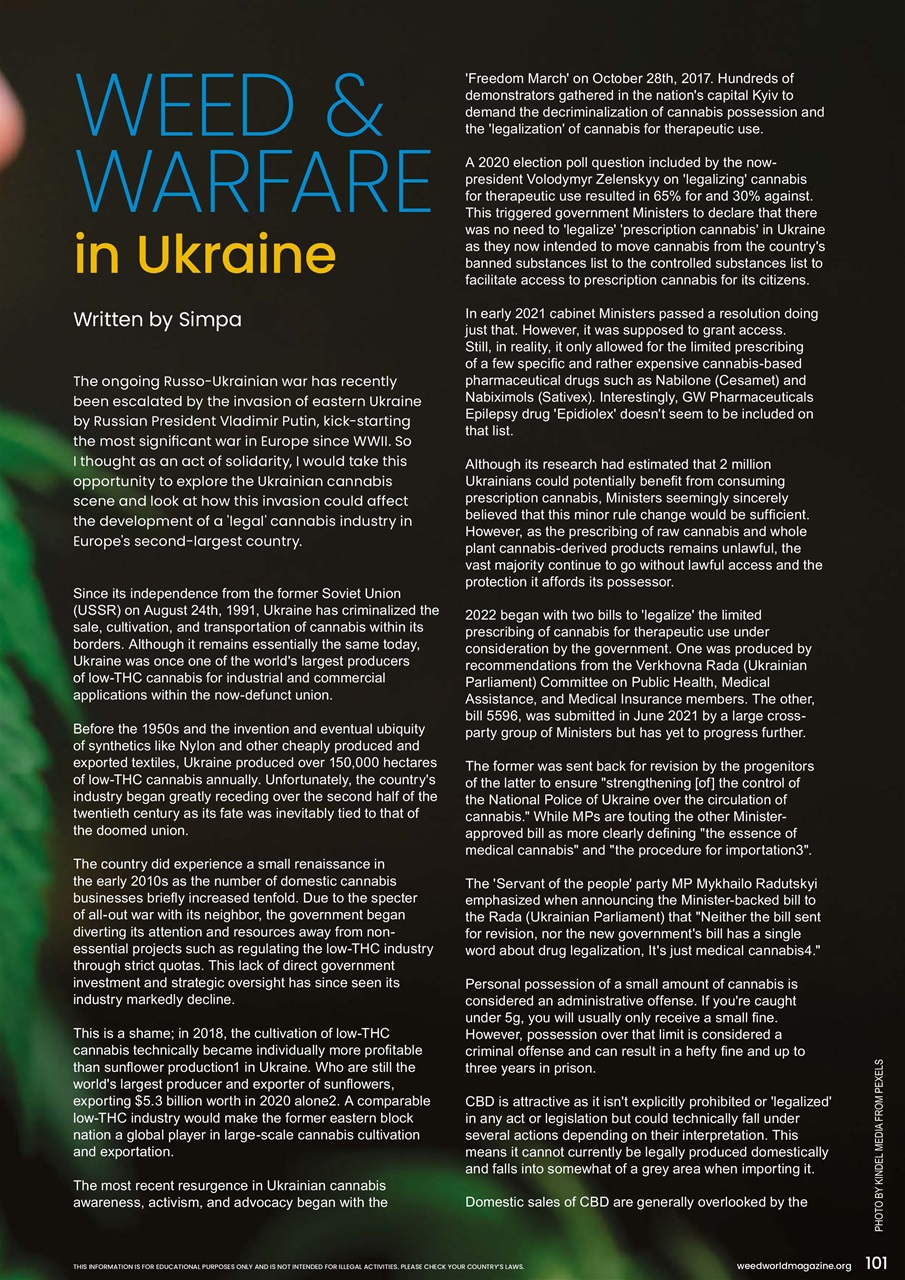 Weed World Preview Pages