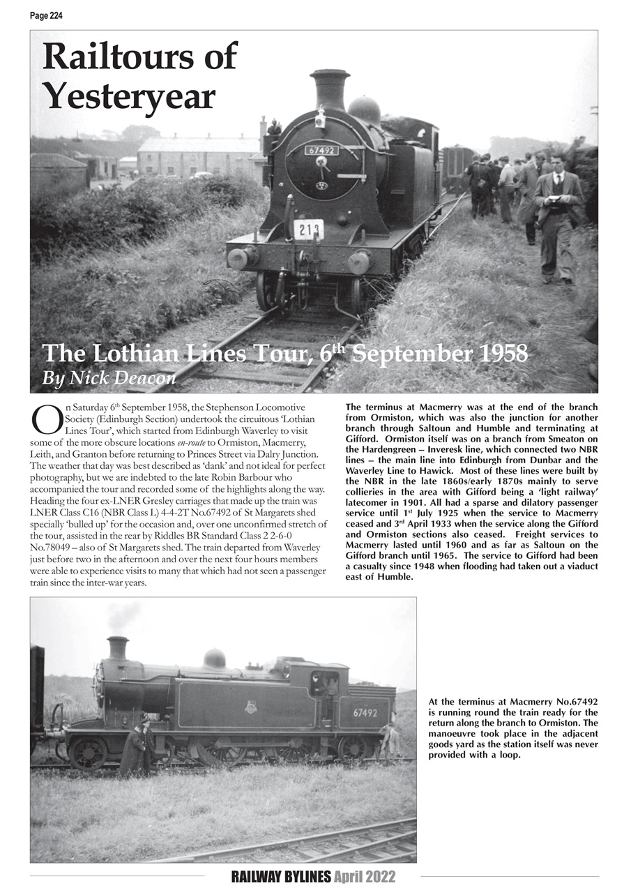 Railway Bylines Preview Pages