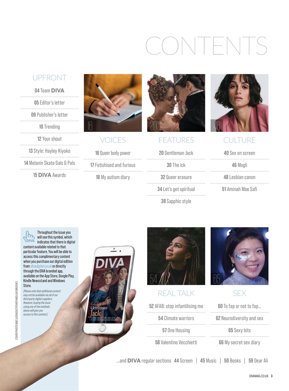 DIVA Magazine Preview Pages