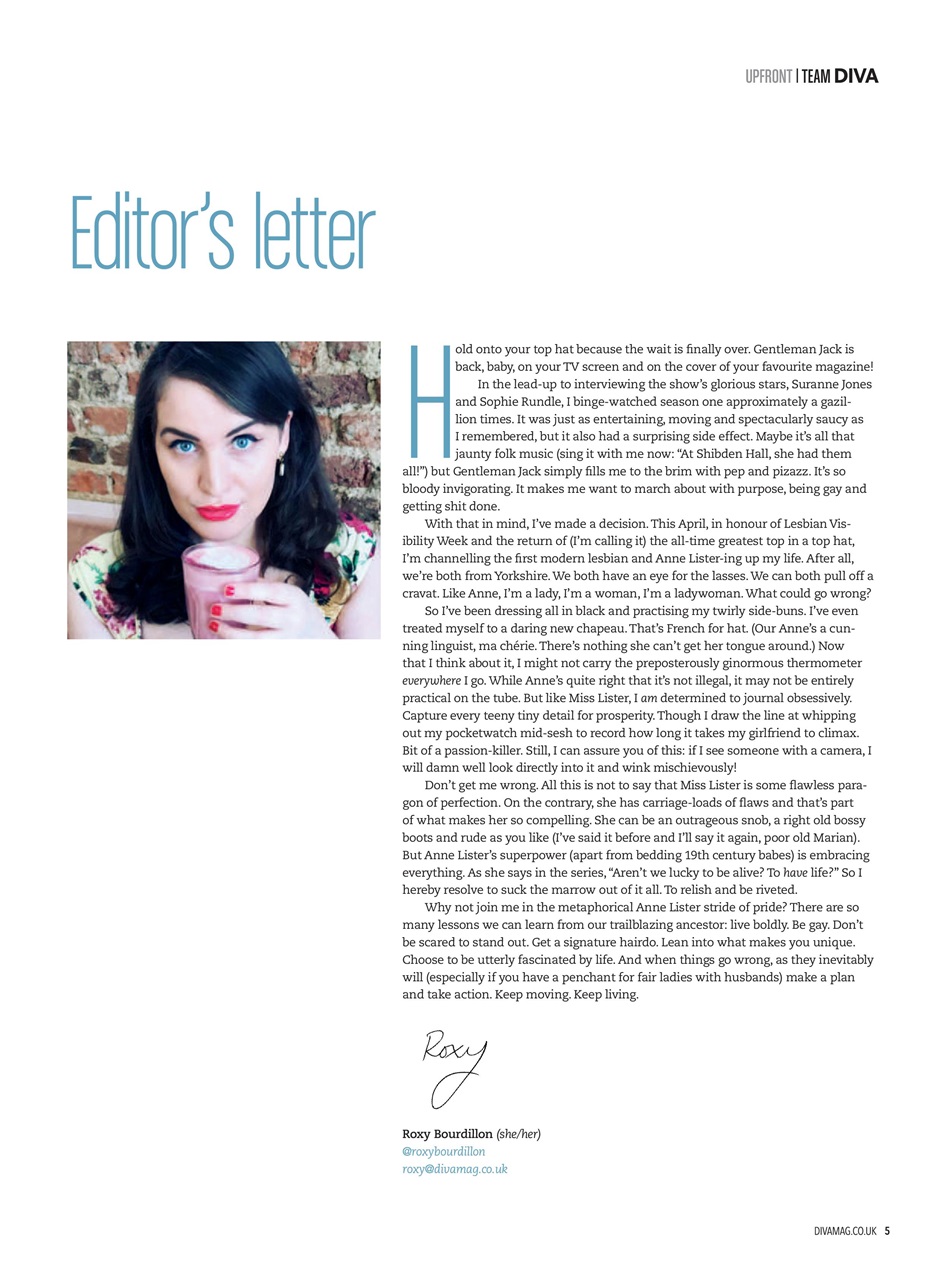 DIVA Magazine Preview Pages