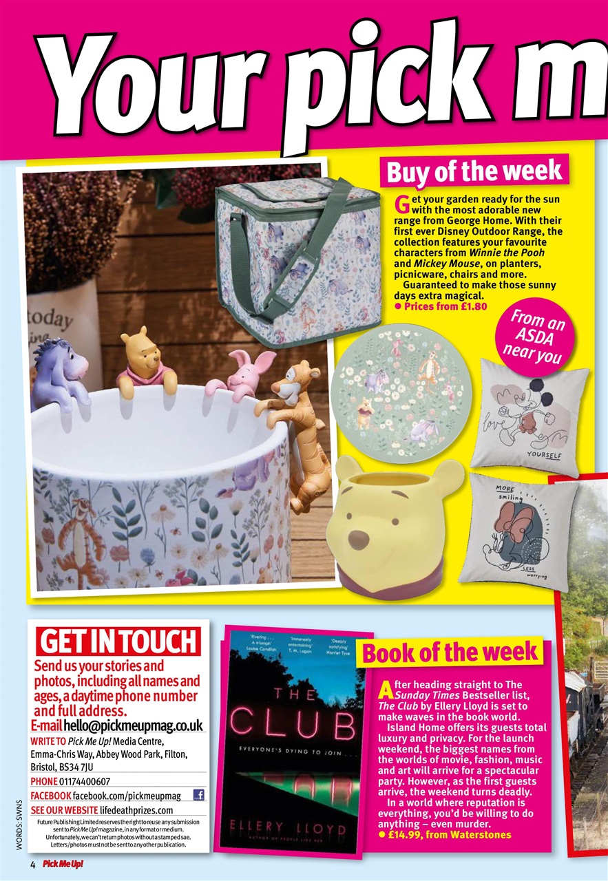 Pick Me Up Preview Pages