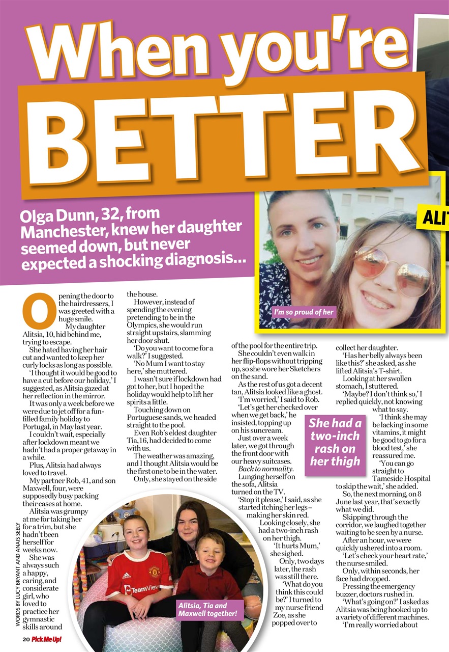 Pick Me Up Preview Pages