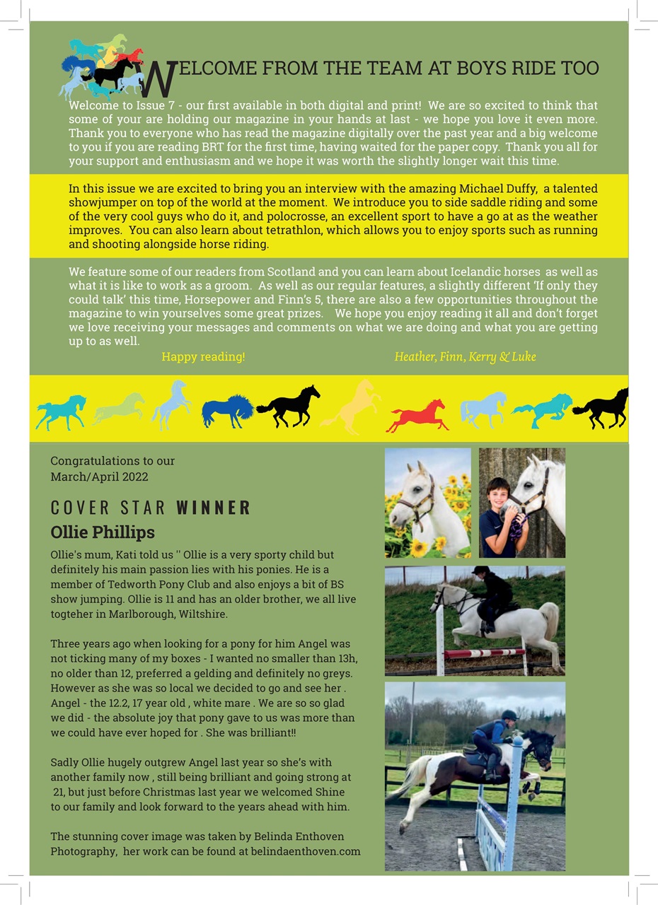 Boys Ride Too Preview Pages