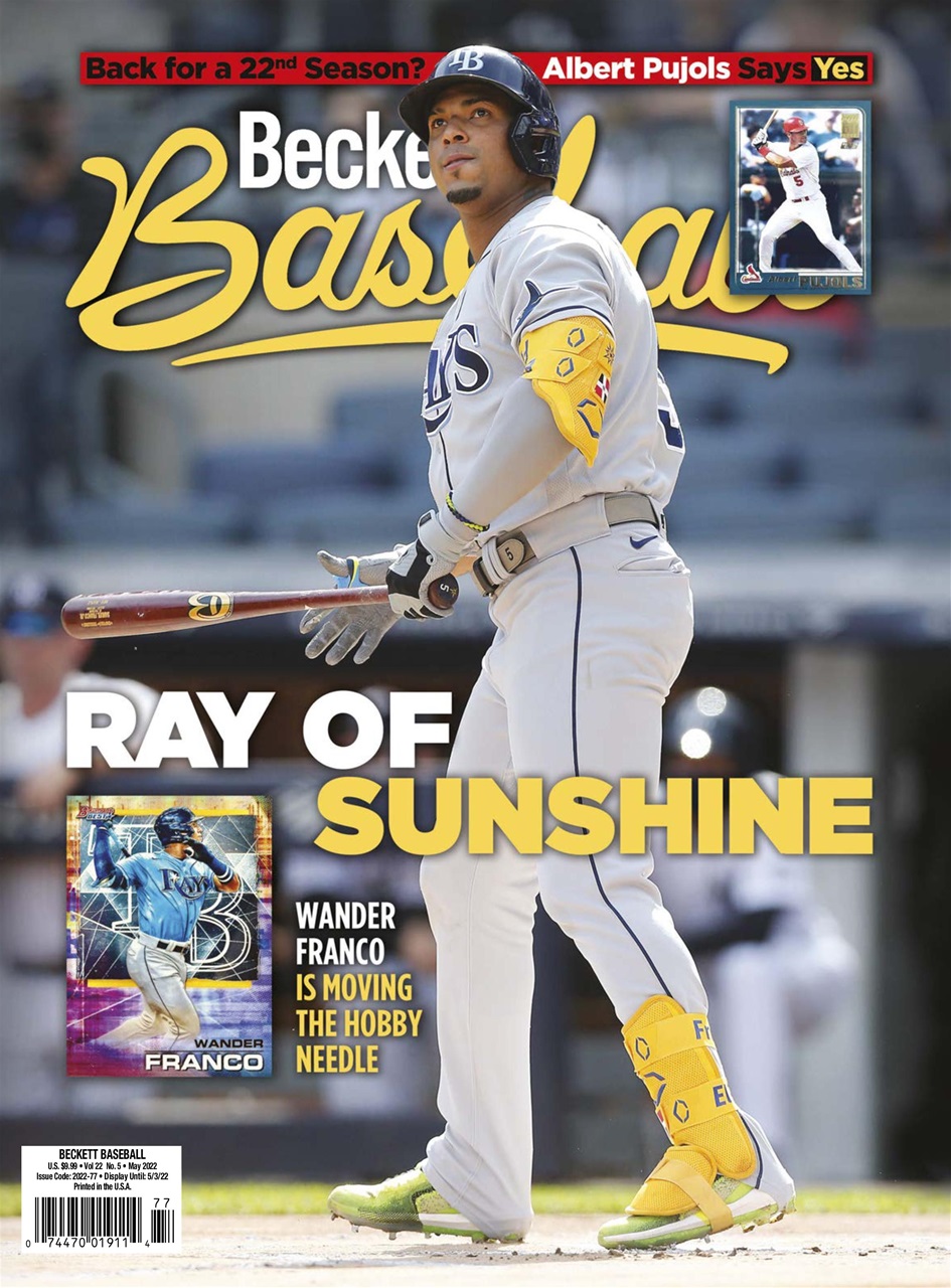 Beckett Baseball Magazine Preview Pages