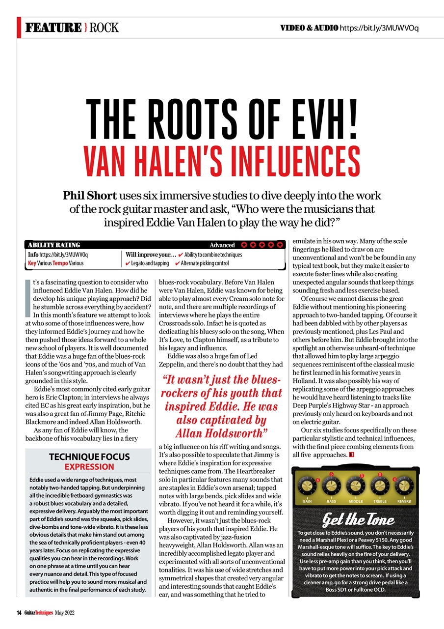 Guitar Techniques Preview Pages