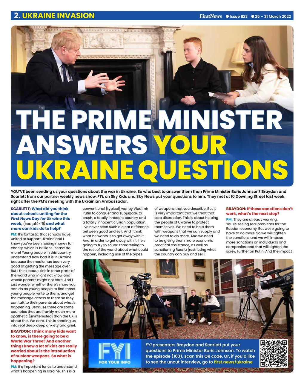 First News Preview Pages