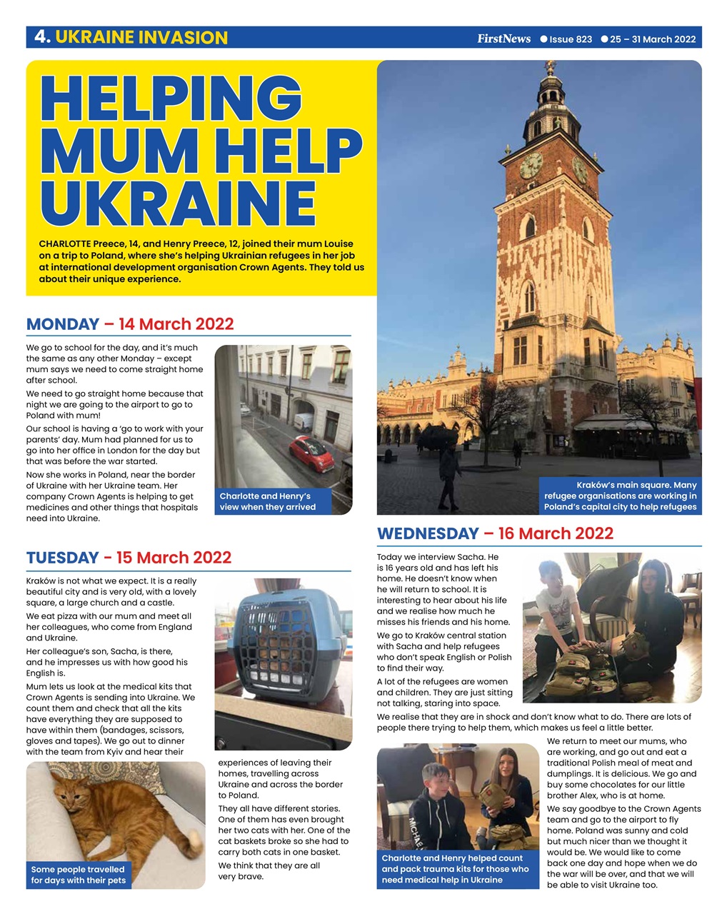 First News Preview Pages