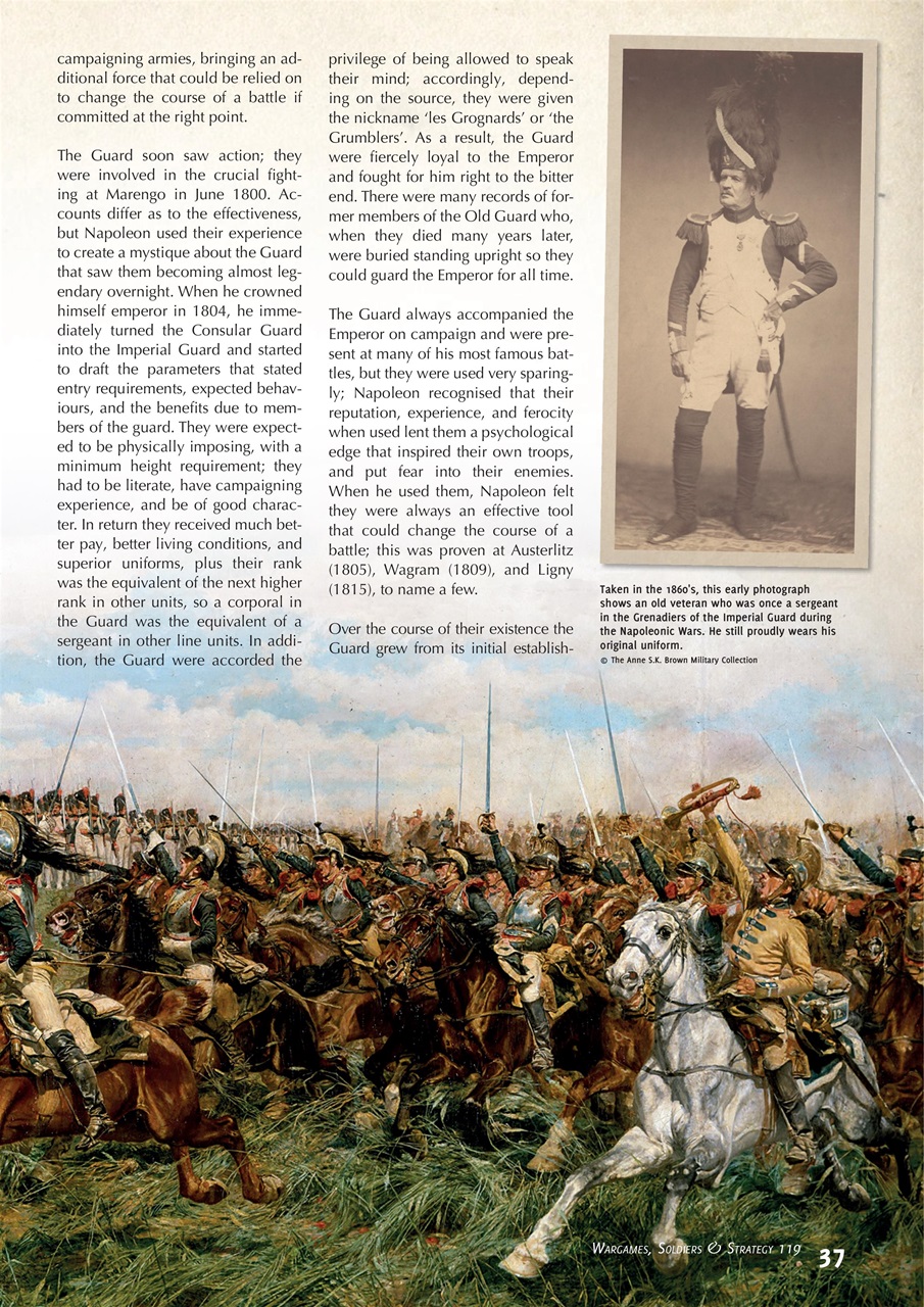 Wargames, Soldiers & Strategy Preview Pages
