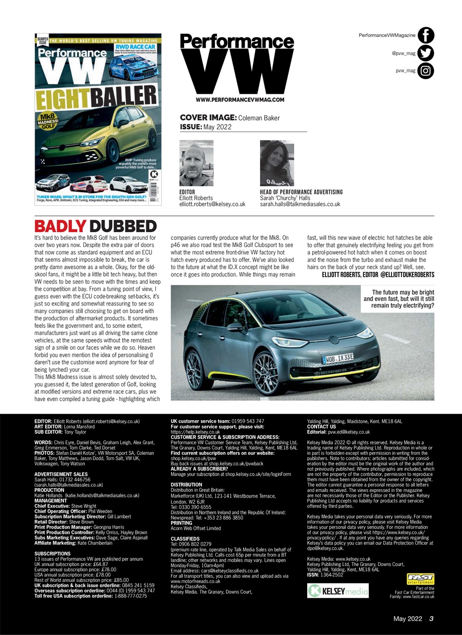 Performance VW Preview Pages