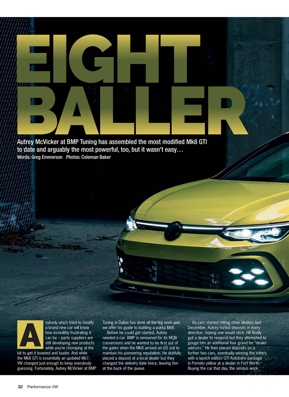 Performance VW Preview Pages