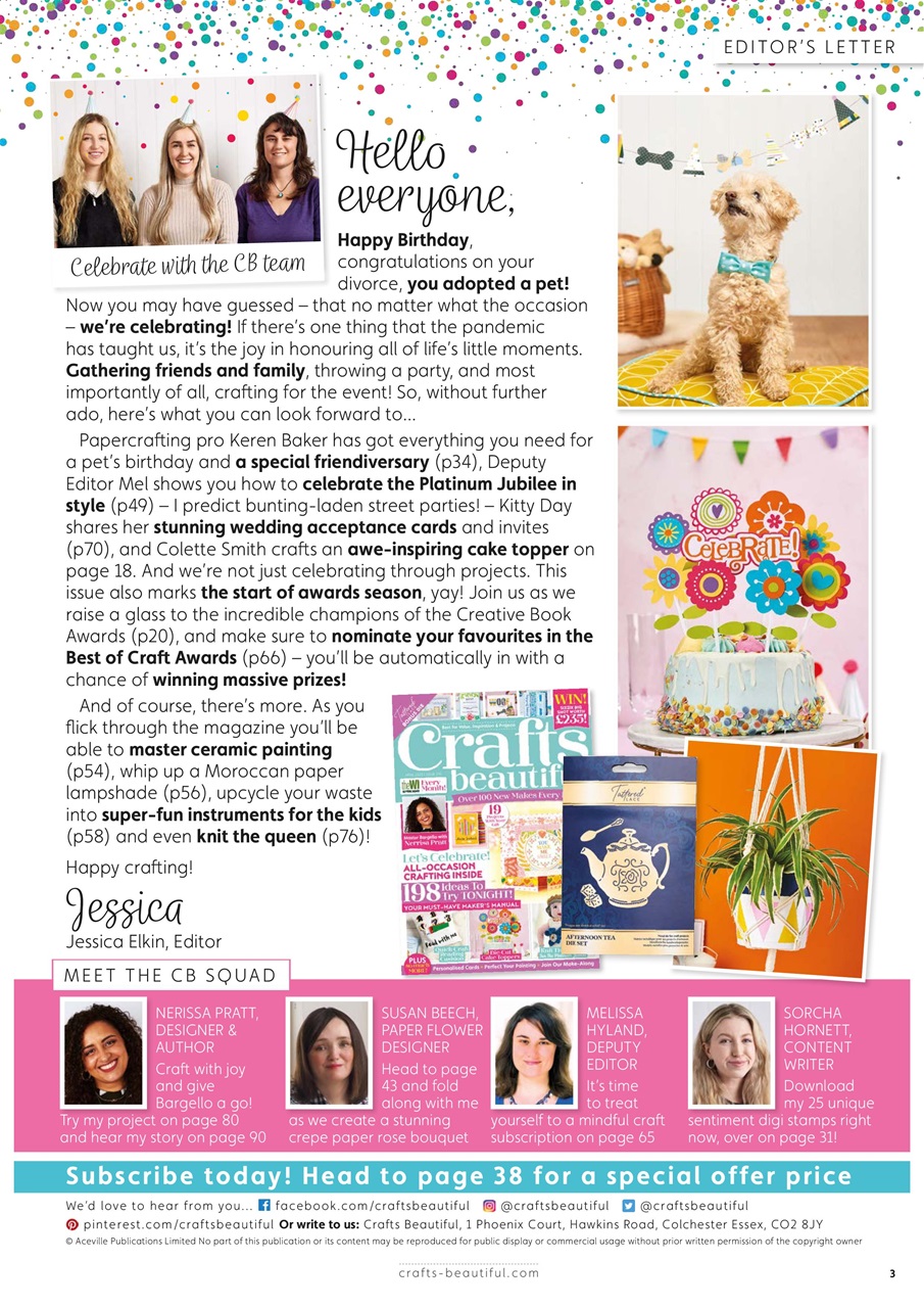 Crafts Beautiful Preview Pages