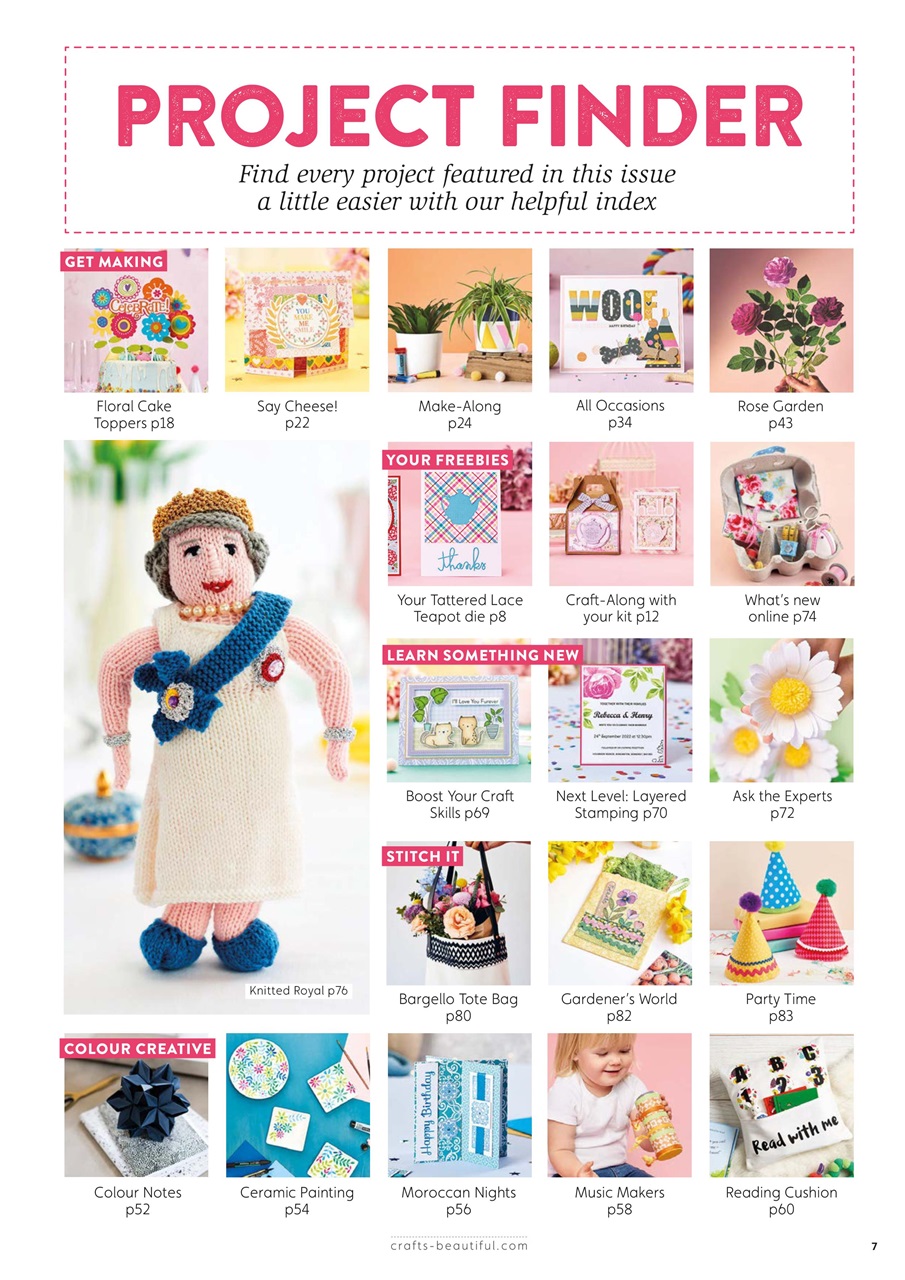 Crafts Beautiful Preview Pages