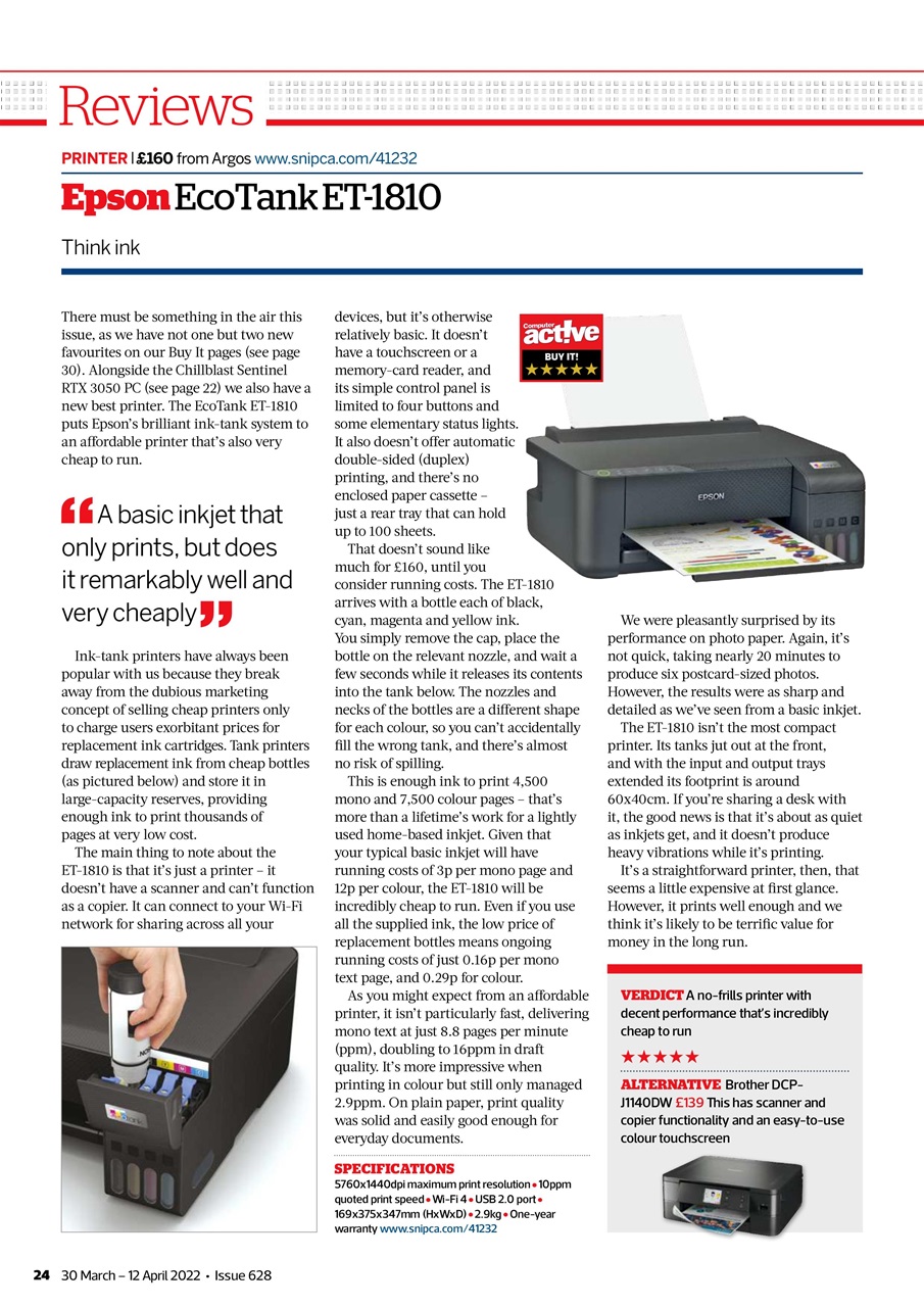 Computer Active Preview Pages