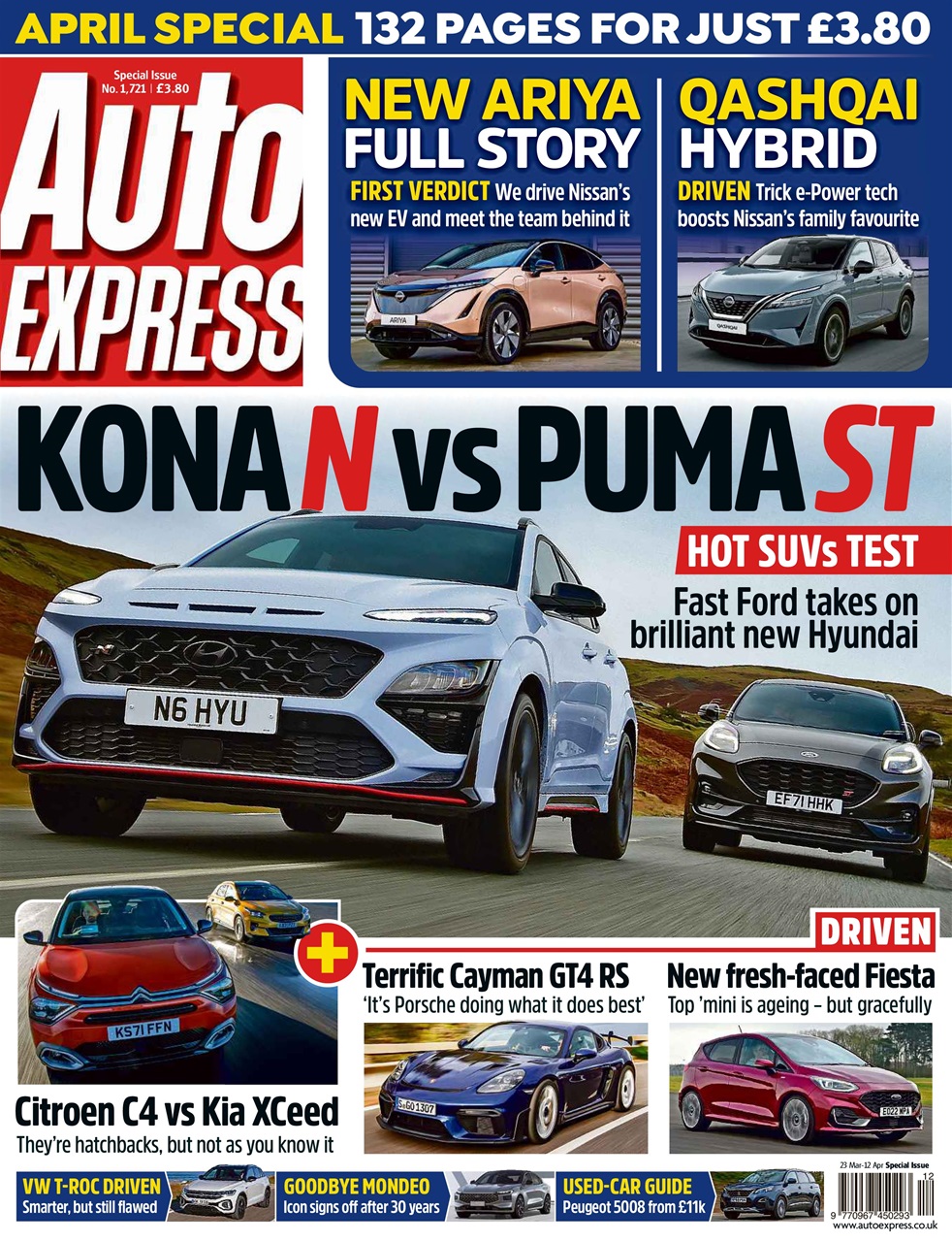 Auto Express Preview Pages