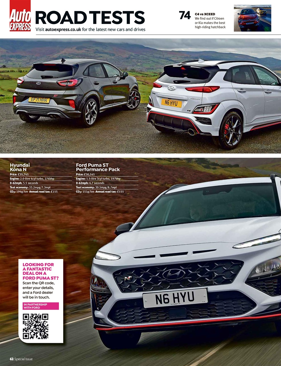 Auto Express Preview Pages