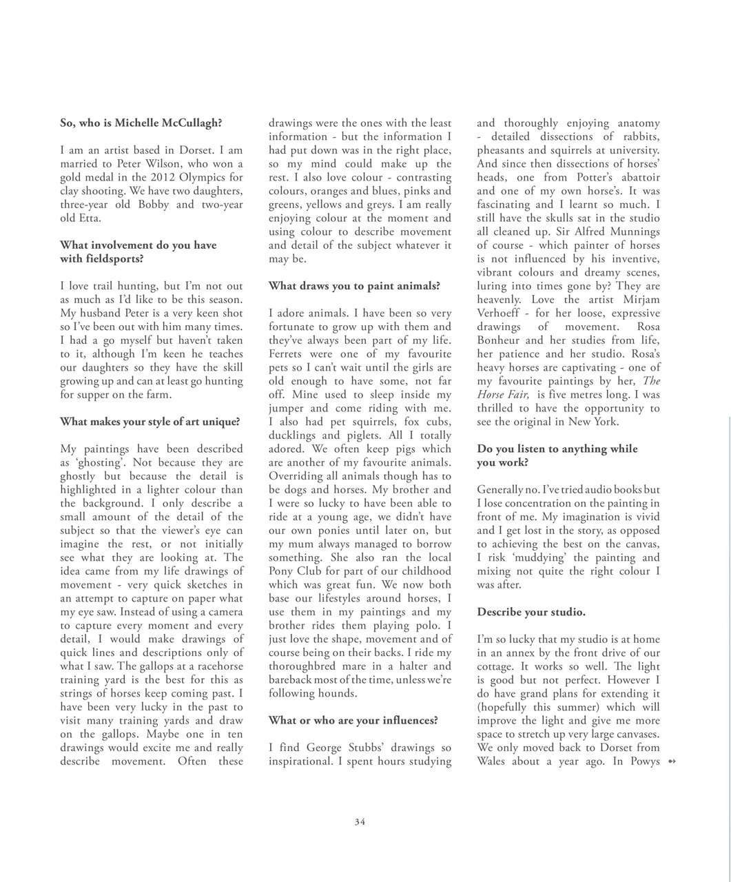 Fieldsports Journal Preview Pages