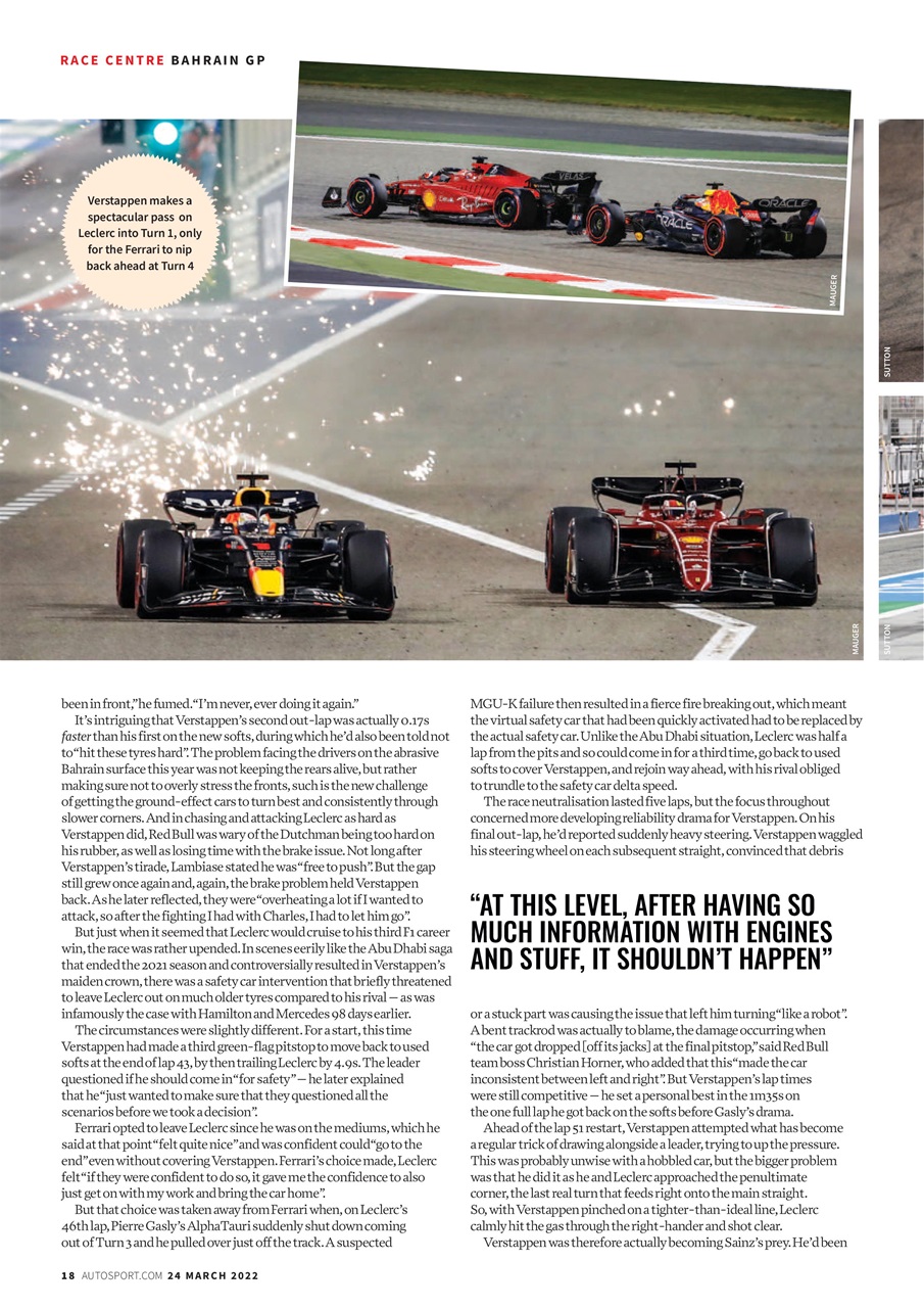 Autosport Preview Pages