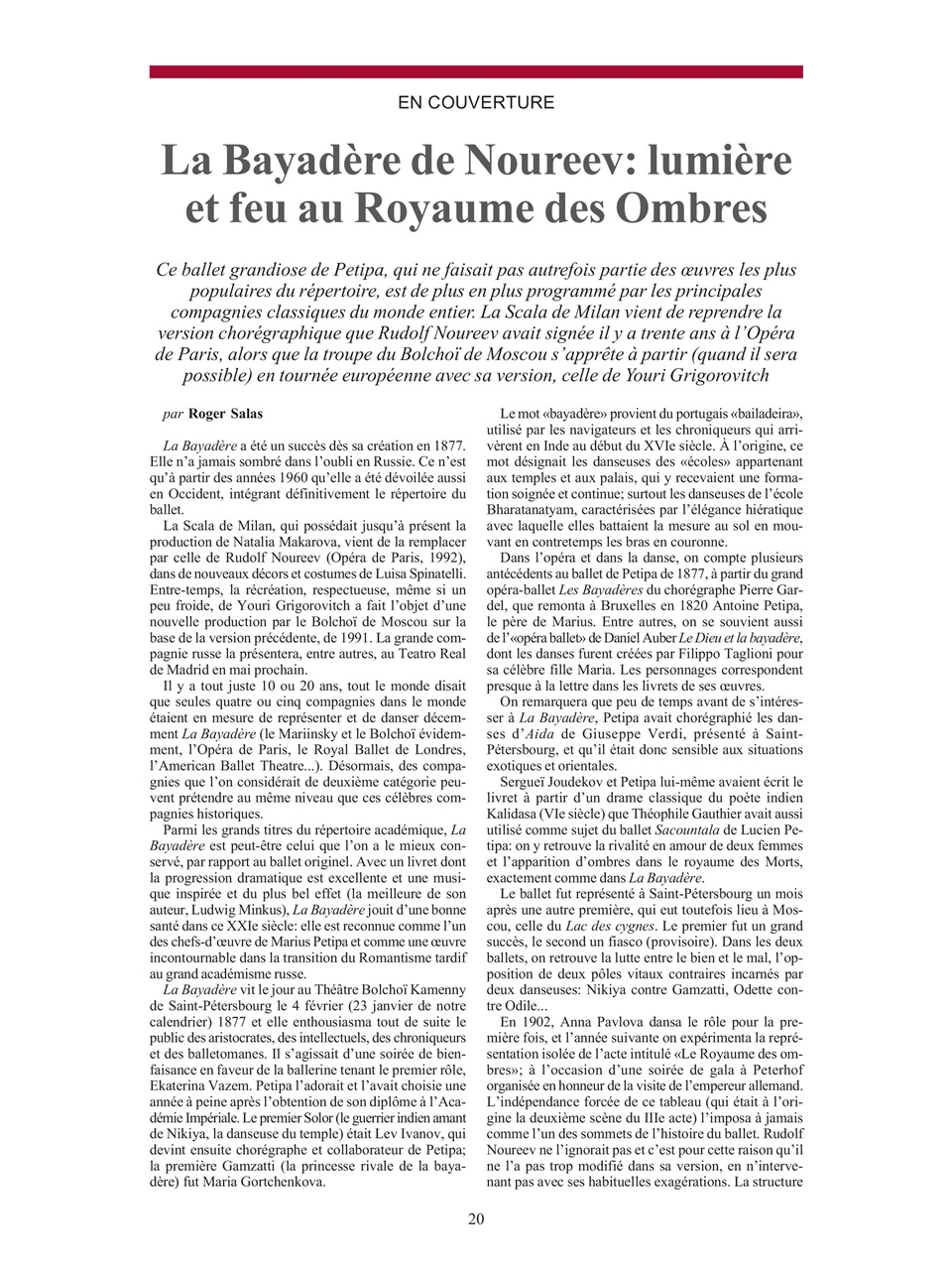 BALLET2000 Édition France Preview Pages